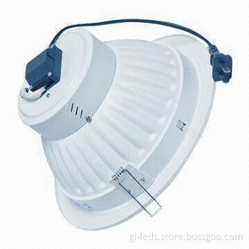 LED Downlight with 1,200 to 1,400lm Luminous Flux and >75Ra Color Rendering Index